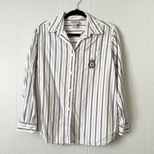 Vintage Essential Elements Shirt Womens 8 Cotton Professional Career Workwear